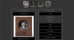 Desktop Screenshot of galeriehafner.ch